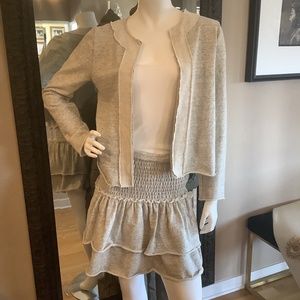2 piece skirt and jacket set